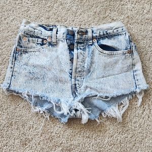 Levi's Jean shorts size 25